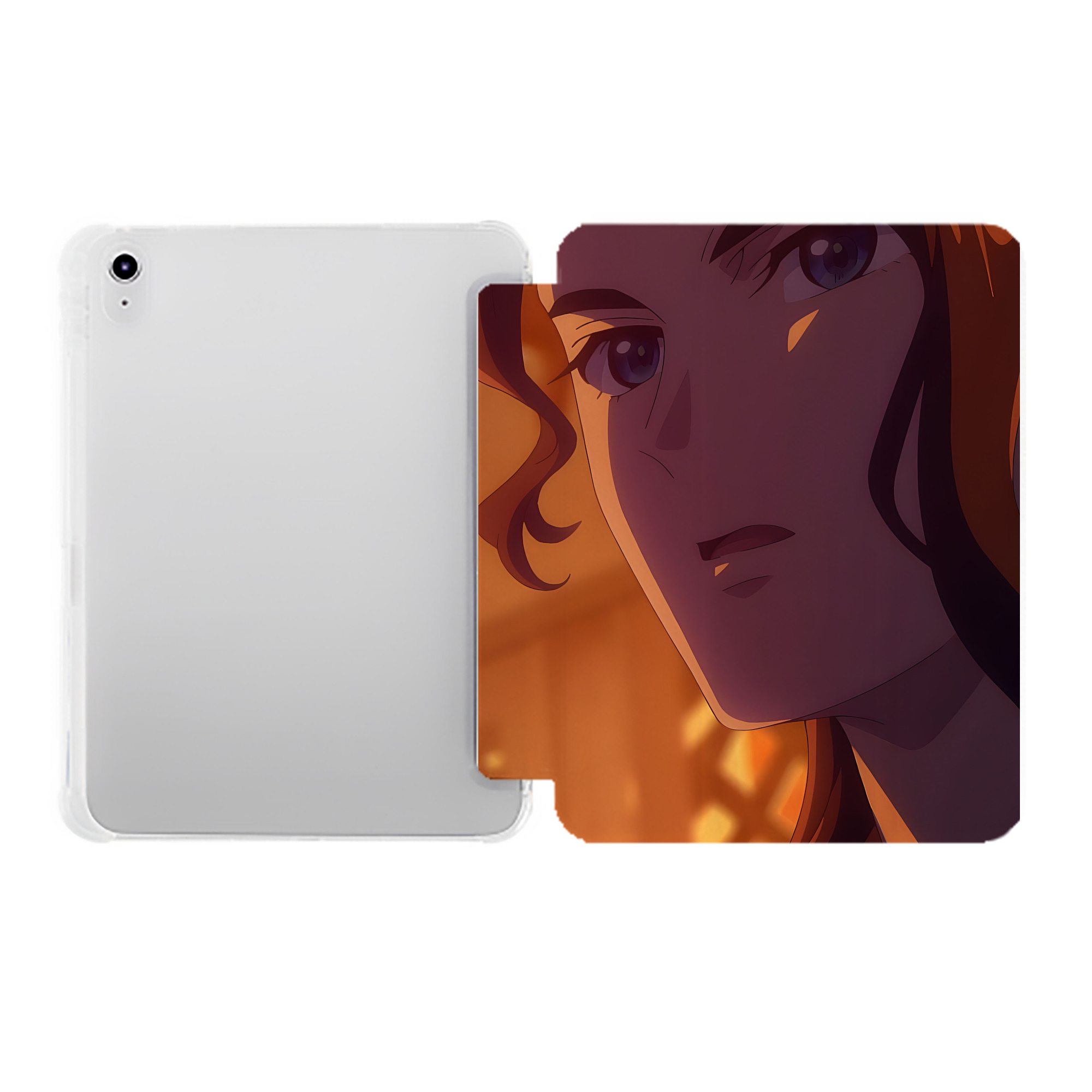 （画像用） 薬屋のひとりごと The Apothecary Diaries IPad ケース ペン収納付き 三つ折りスタンド PUレザー×シリコン 対応機種9.5/10.5/10.9インチ